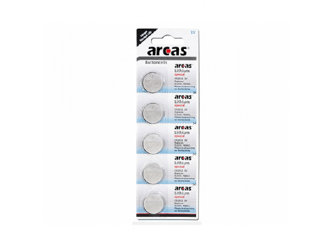 Batteria Arcas Lithium Special CR2032 (5 pz.)