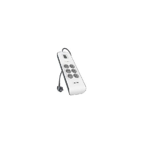 Belkin BSV604vf2M Bianco 6 presa(e) AC 2 m