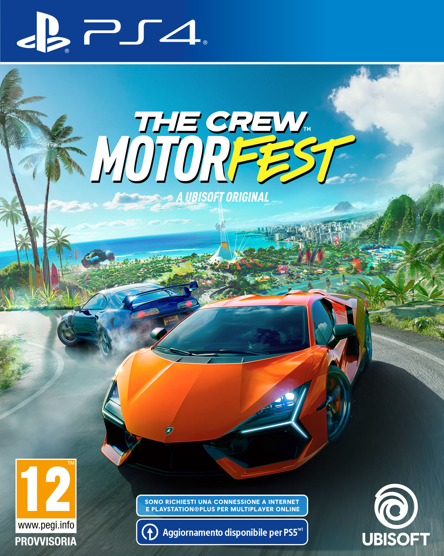 Ubisoft The Crew Motorfest PS5 Ubisoft The Crew Motorfest PS4