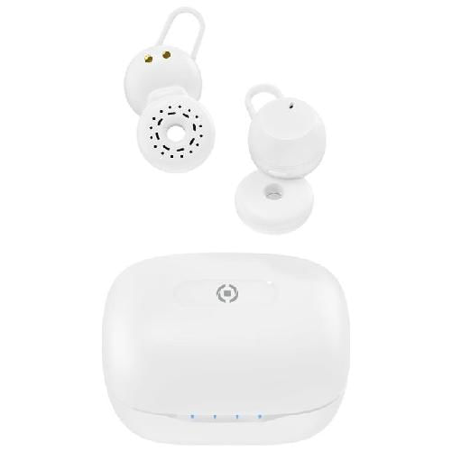 Celly AMBIENTAL Auricolare True Wireless Stereo (TWS) In-ear Musica e Chiamate USB tipo-C Bluetooth Bianco