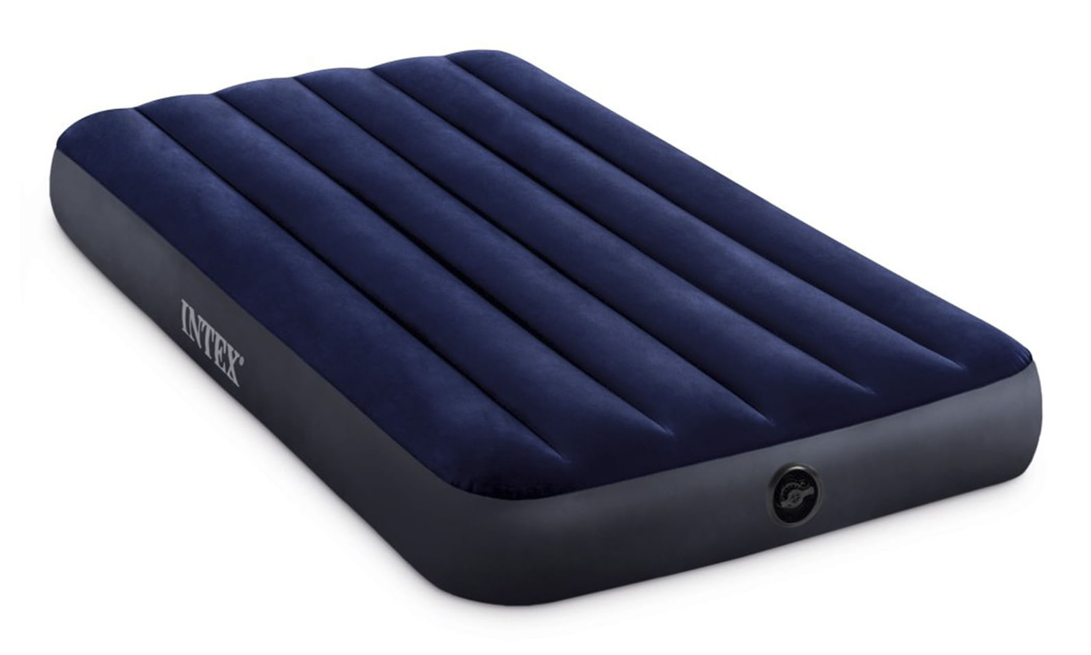 Intex Materasso Singolo Classic Downy con Tecnologia Fiber Tech 76x191x25cm Intex 64756 materasso ad aria Materasso singolo Blu Unisex