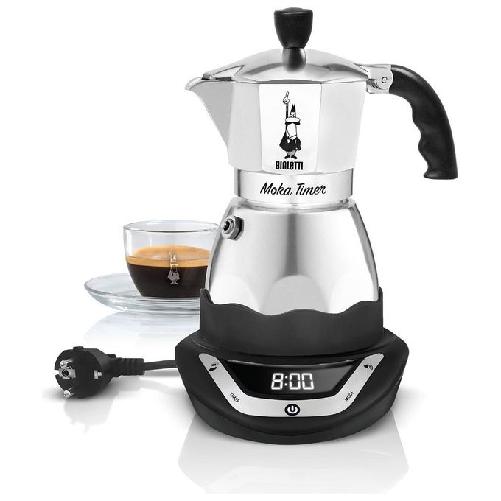 Bialetti Moka Elettrica Funzione Mantieni Caldo Timer 3 Tazze Bialetti Moka Timer Automatica Boccale per moca elettrico