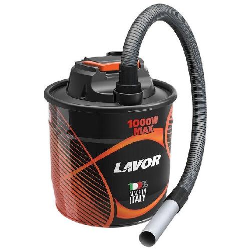 Lavorwash Lavor Wash Aspiracenere 1000W 18 Litri 15bar 30 Litri senza Filtro Cartuccia LAVOR Ashley 411 18 L Nero, Rosso