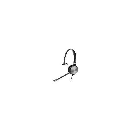 Yealink YHS36 Auricolare Cablato A Padiglione Ufficio Nero, Argento