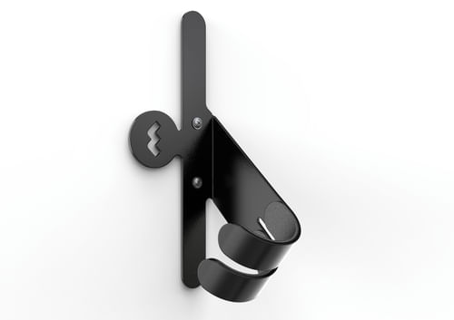 Meliconi My Bike Supporto fisso da bicicletta a parete per ruota anteriore, universale