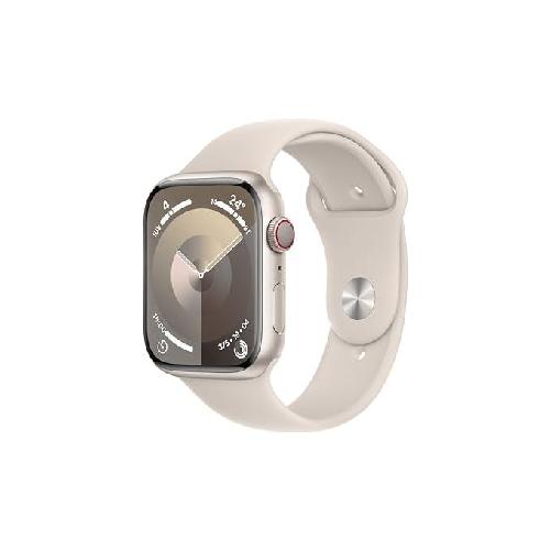 Apple Watch Series 9 GPS + Cellular Cassa 45mm in Alluminio Galassia con Cinturino Sport Galassia - M/L