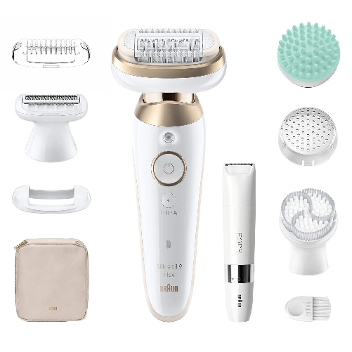Braun Silk-Ã Â pil 9 Flex SkinSpa 9-481 3D Oro, Bianco Braun Silk-épil 9 Flex SkinSpa 9-481 3D Oro, Bianco