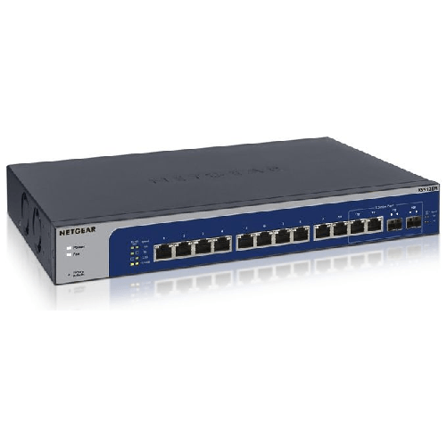 NETGEAR XS512EM Gestito L2 10G Ethernet (100/1000/10000) 1U Blu, Grigio