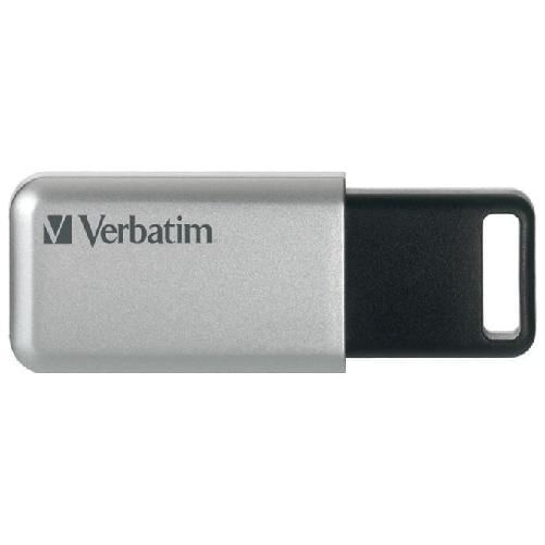 Verbatim Secure Pro - Memoria USB 3.0 da 32 GB - Argento