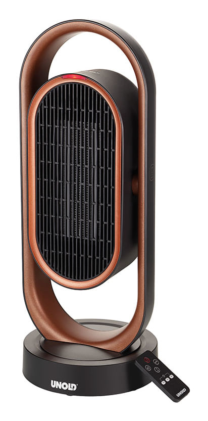 Unold Produkttyp Heizlfter Formfaktor Zum Aufstellen Stromverbrauch 1800 W Spannung 220 Unold 86535 stufetta elettrica Interno Nero, Marrone 1800 W