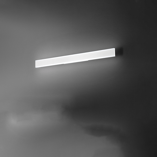 Applique Moderna Kante Metallo Bianco Acrilico Led 32W Cct 3000/4000/6000K