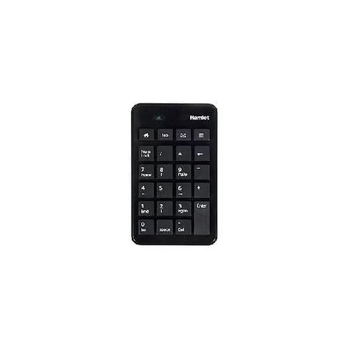 Hamlet Numeric Keypad tastierino numerico usb 2.0 nero