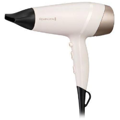Remington D4740 Phon 2200W 3 Temperature 2 Velocita' Ceramica Karite Remington D4740 asciuga capelli 2200 W Beige, Nero