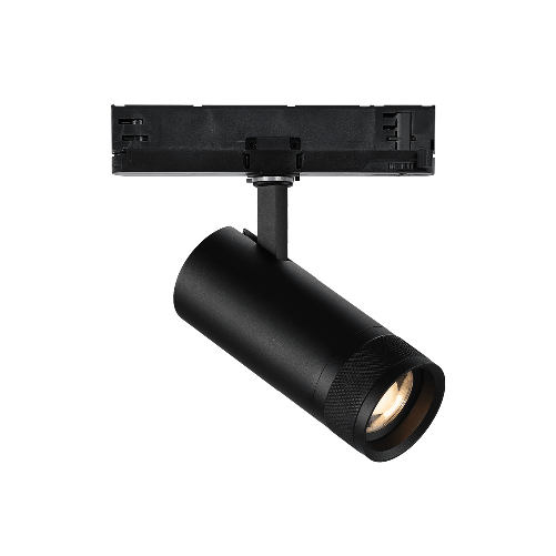 Proiettore Cilindrico Eos Alluminio-Plastiche Nero Led 25W 3000K 1-10V