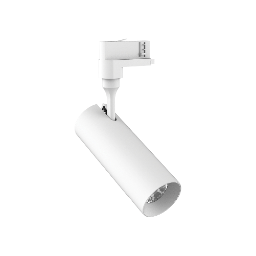 Proiettore Cilindrico Smile Alluminio Bianco Led 15W 4000K Cri80 50Â°