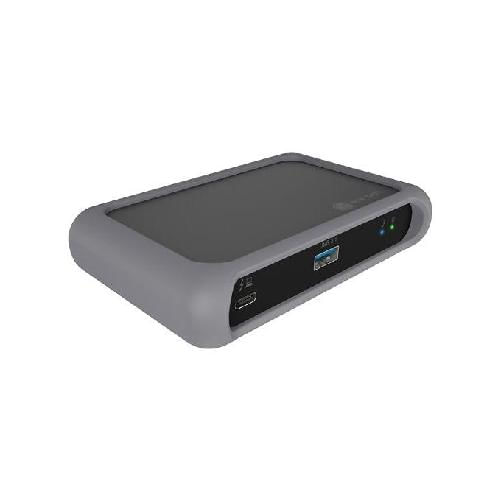 RaidSonic IB-HUB801-TB4 hub di interfaccia Thunderbolt 4 40000 Mbit-s Antracite, Nero