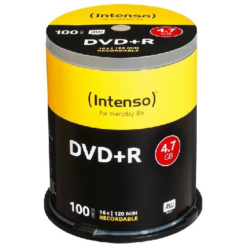 Intenso 4111156 DVD vergine 4,7 GB DVD+R 100 pz