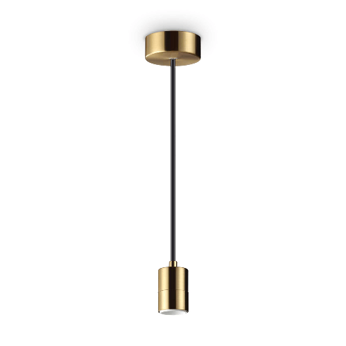Lampadari E Sospensioni Set Metallo Ottone 1 Luce E27