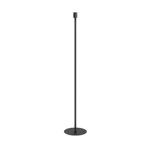 Piantane - Lampade Da Terra Set Metallo Nero 1 Luce E27