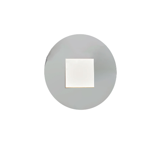 Plafoniera Contemporanea Pixart Metallo Grigio Perla Led 26W
