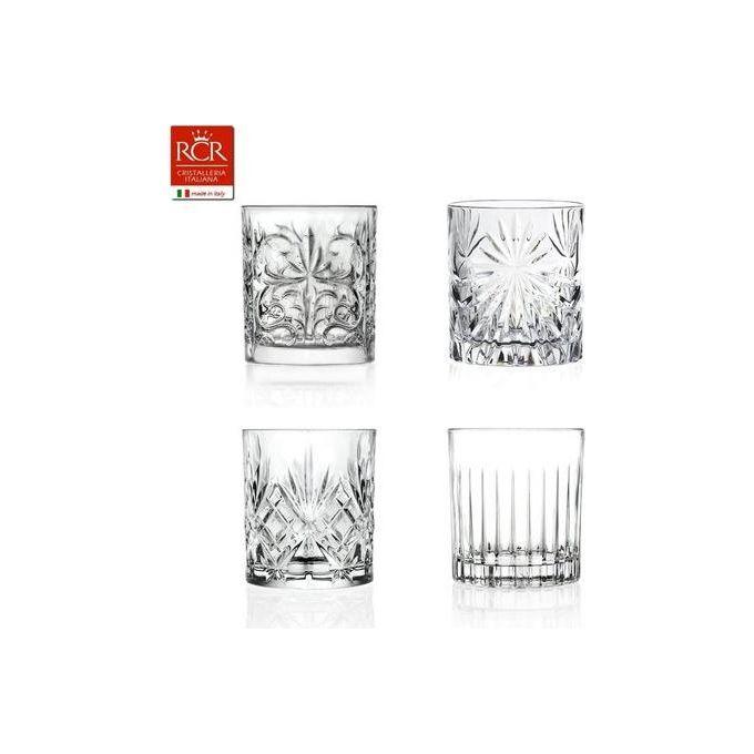RCR 262490 Mixology Bicchieri Multicolore 4 Pezzi