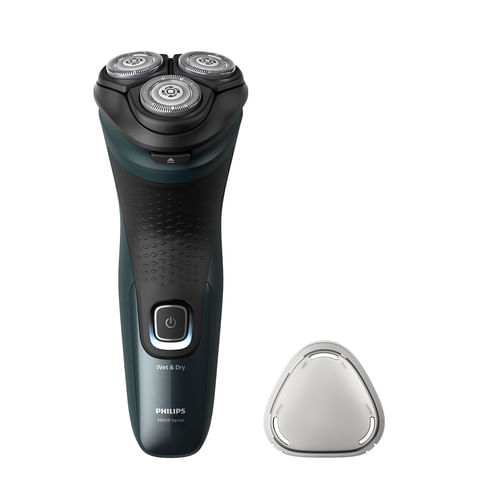Philips Rasoio barba Philips X3052 00 SERIE 3000X PowerCut Verde foresta scuro Philips Shaver 3000X Series X3052/00 Rasoio elettrico Wet & Dry
