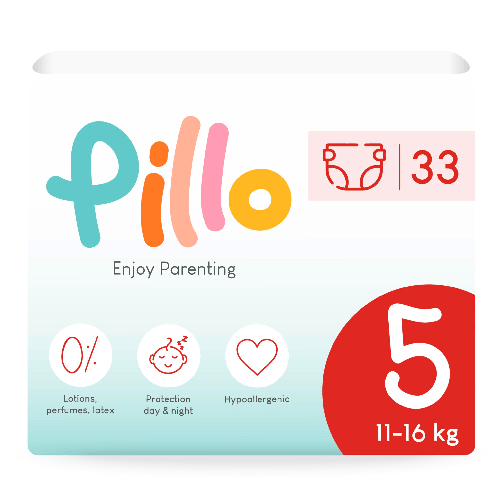 Pillo Pannolini Enjoy Parenting Misura 5 Junior