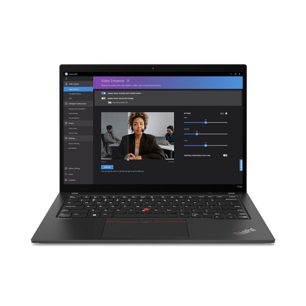 Lenovo ThinkPad T14s Intel Core i7 i7-1355U Computer portatile 35,6 cm (14") WUXGA 16 GB LPDDR5x-SDRAM 512 GB SSD Wi-Fi 6E (802.11ax) Windows 11 Pro