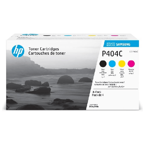 Hp Samsung Confezione da 4 cartucce toner originali HP CLT-P404C (ciano/magenta/giallo/nero)