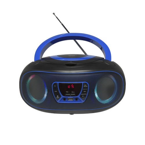 Denver TCL-212BT BLUE lettore CD Lettore CD portatile Nero, Blu