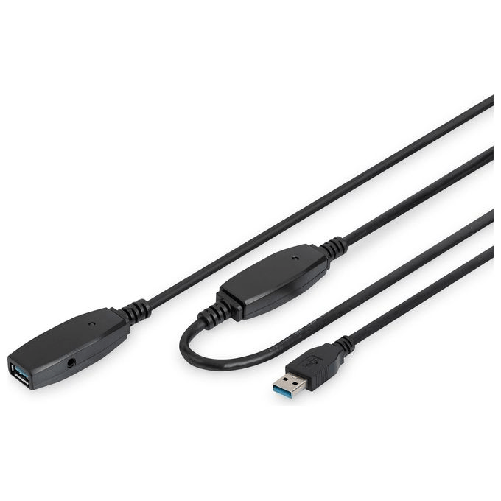 Digitus Cavo Di Prolunga Usb 3.0 Attivo 10 Metri Digitus Digitus Cavo di prolunga USB 3.0 attivo, 10 m