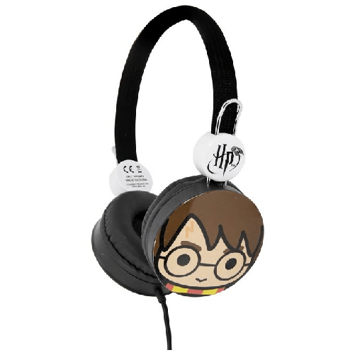 4Side OTL Technologies Harry Potter Chibi Cuffie Cablato A Padiglione MUSICA Multicolore