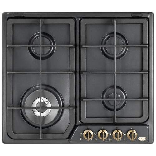Delonghi De’Longhi ANF 46 PRO piano cottura Antracite Da incasso Gas 4 Fornello(i) De’Longhi ANF 46 PRO piano cottura Antracite Da incasso Gas 4 Forne