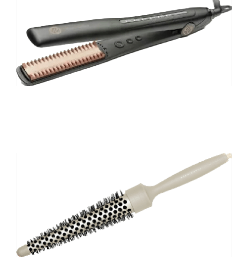 RETRO' PIASTRA RETRO' STRAIGHTENER PIU' SPAZZOLA CONICA ACCA KAPPA