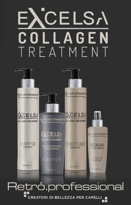 RETRO' KIT RICOSTRUZIONE EXCELSA COLLAGEN TREATMENT RETRO' PROF