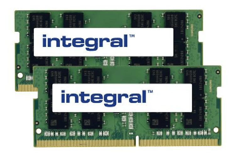 Integral 32GB (2X16GB) LAPTOP RAM MODULE KIT DDR4 2133MHZ PC4-17000 UNBUFFERED NON-ECC SODIMM 1.2V 1GX8 CL15 memoria