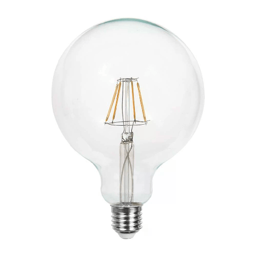 V-TAC Lampadina LED E27 10W G125 Filamento 4000K