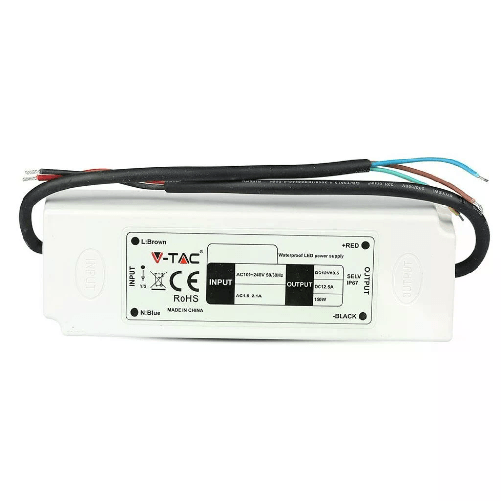 Alimentatore LED Plastic SLIM Power Supply - 60W 12V IP67