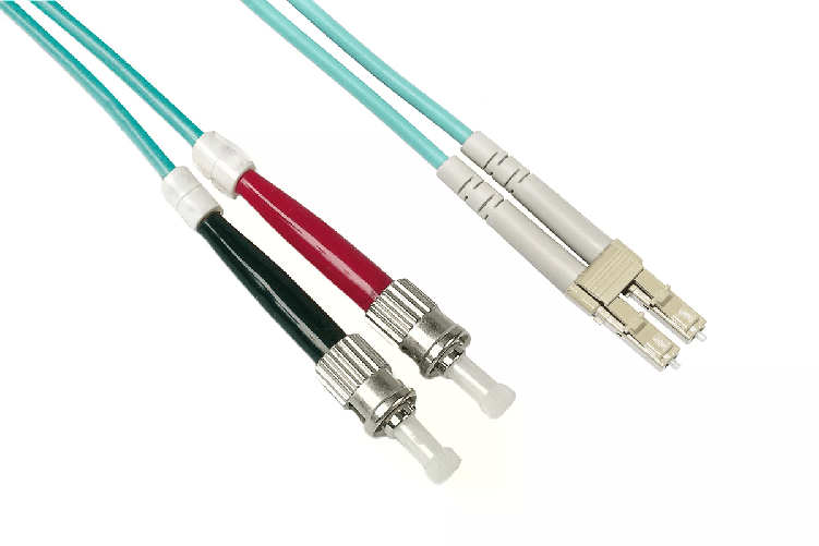 Link cavo fibra ottica lc a st multimode duplex om3 50-125 mt.2
