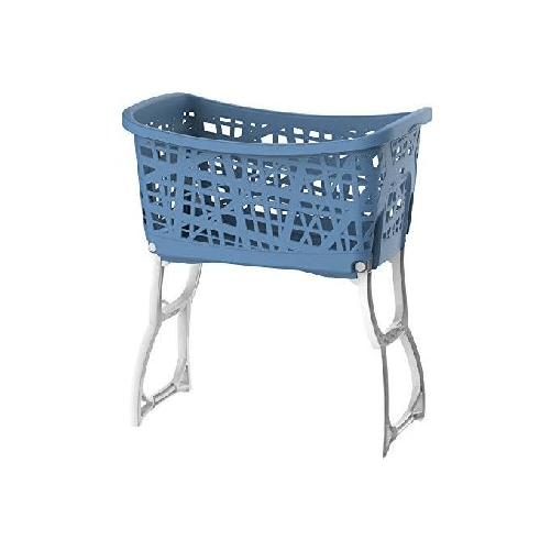 Bama Cesta Stand up Con Gambe Reclinabili 60,5x40,5 h 43 - Colori assortiti Bama Cesta Bucato Stand up 44LT