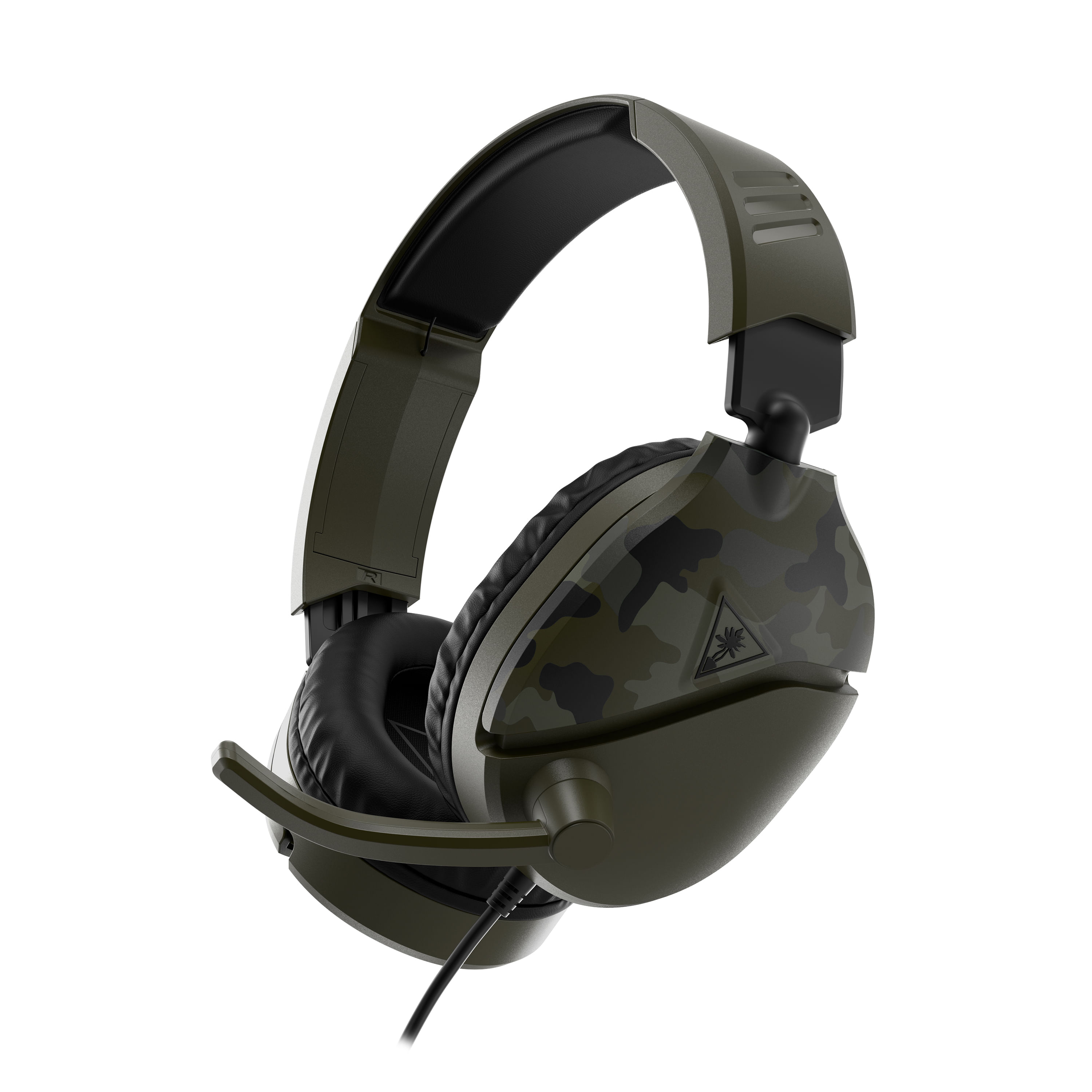 Turtle Beach Recon 70 Camo Verde Over-Ear Cuffia Gaming Stereo Turtle Beach Cuffie da gioco Recon 70 Camo
