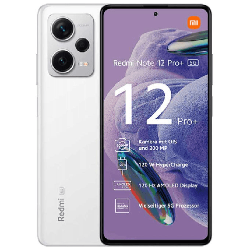 Xiaomi Redmi Note 12 Pro+ 5G 16,9 cm (6.67") Doppia SIM Android 12 USB tipo-C 8 GB 256 GB 5000 mAh Bianco