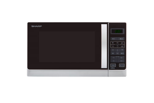 Sharp Home Appliances R742INW forno a microonde Argento Microonde combinato Superficie piana 25 L 900 W