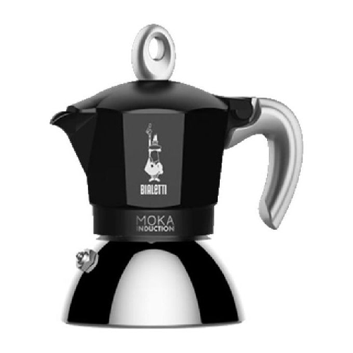 Bialetti Moka Induction 2 Tazze Nero Bialetti Moka Induction 2 Tazze