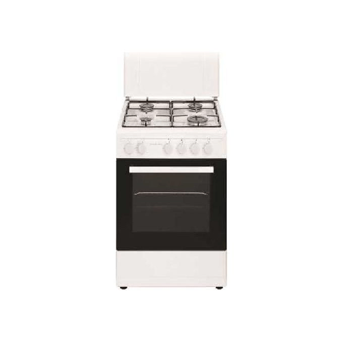 Schaub-Lorenz SS450GEW Cucina a Gas 4 Fuochi 50x50cm con Forno a Gas Bianco