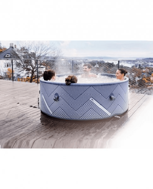 Minipiscina SPA idromassaggio gonfiabile da esterno o interno 173cm accessoriata Mspa Naval Whifi