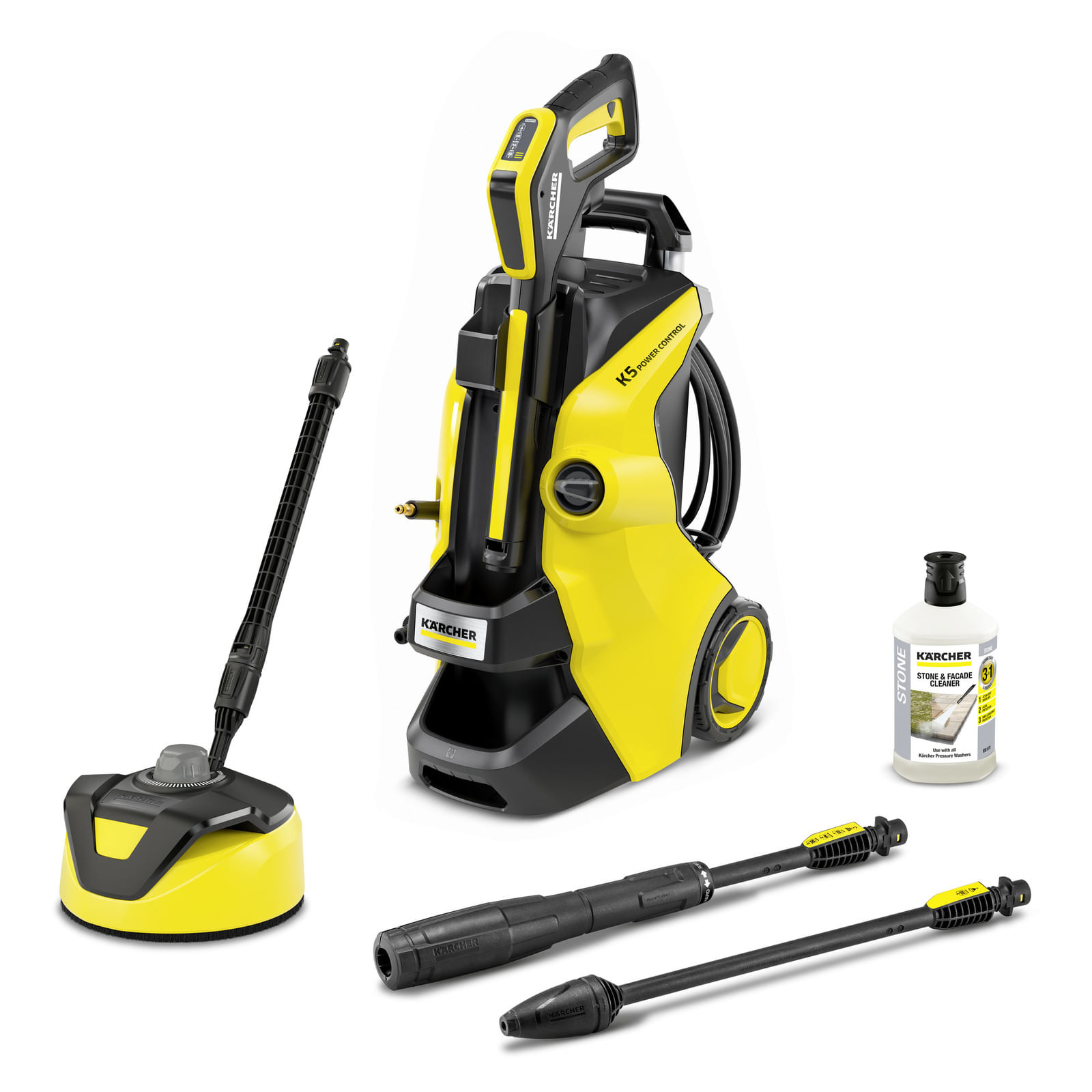 Karcher K 5 Power Control Home Idropulitrice a Freddo 145 Bar Resa per Area 40mq Integrata con App Lavasuperfici e Kärcher K 5 Power Control Home idro