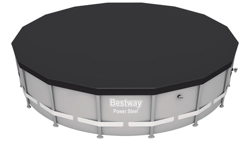 Bestway Telo di Copertura per Piscina Fuori Terra Rotonda da 4.88mt e Hydrium da 460x120cm Bestway 58249 accessorio per piscina Custodia