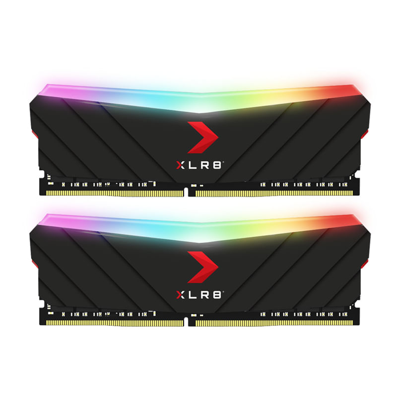 PNY 32GB 2x16GB XLR8 MD32GK2D4360018XRGB Gaming EPIC-X RGB DDR4 3600MHz Kit di Memorie RAM Black PNY XLR8 Gaming EPIC-X RGB memoria 32 GB 2 x 16 GB DD