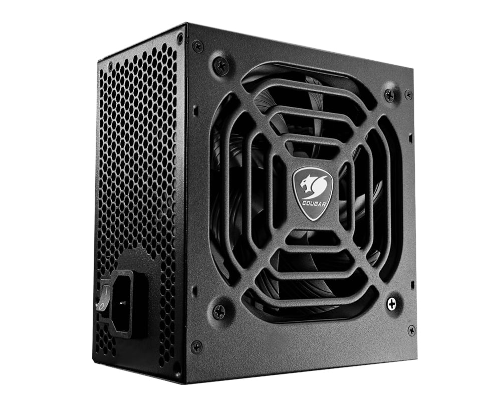 COUGAR Alimentatore PC STC 600 WHITE 600W 80PLUS 120MM-FAN PSU - NON-MODULAR COUGAR Gaming STC600 alimentatore per computer 600 W 20+4 pin ATX Nero